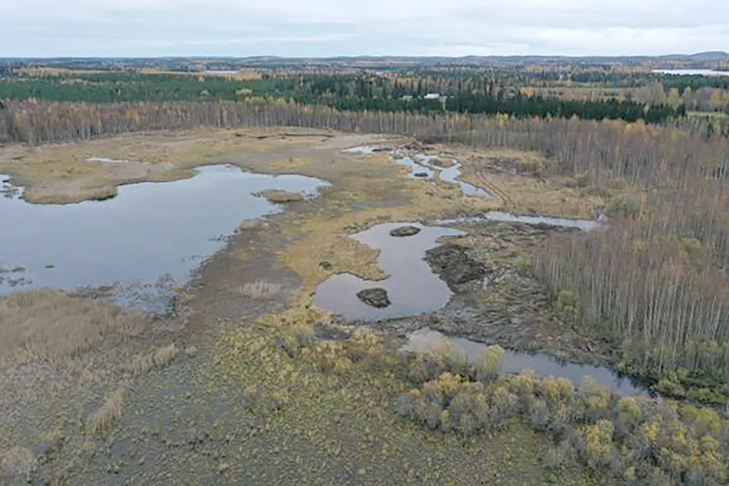 Keskisenlampi sijaitsee Mieskonmäen kylässä Joutsassa.